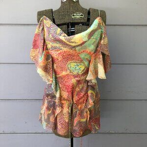 Stunning Catherine Malandrino Flowy Blouse, Size S